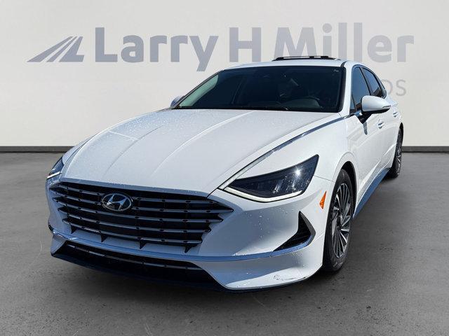 used 2021 Hyundai Sonata Hybrid car, priced at $16,903