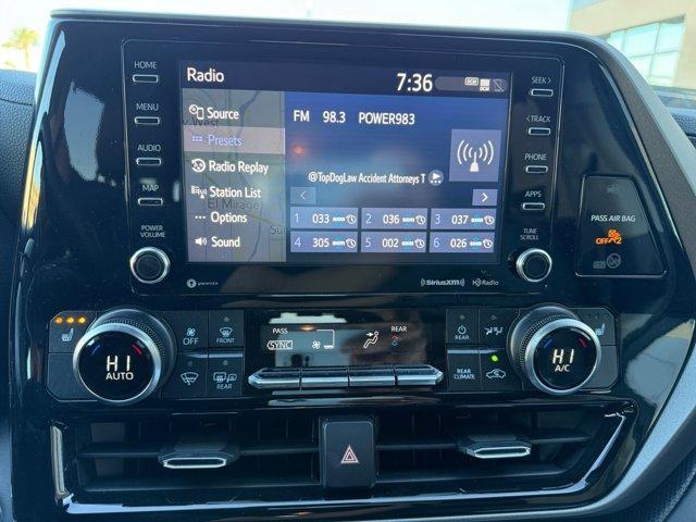 used 2022 Toyota Highlander car, priced at $33,826