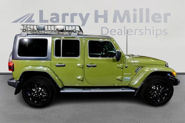 used 2023 Jeep Wrangler 4xe car, priced at $35,414