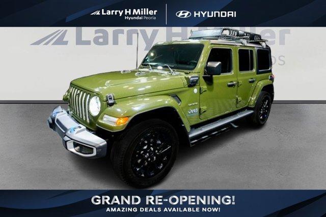 used 2023 Jeep Wrangler 4xe car, priced at $35,414