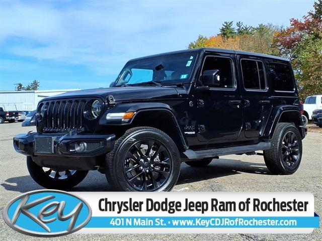 used 2022 Jeep Wrangler Unlimited car, priced at $33,350