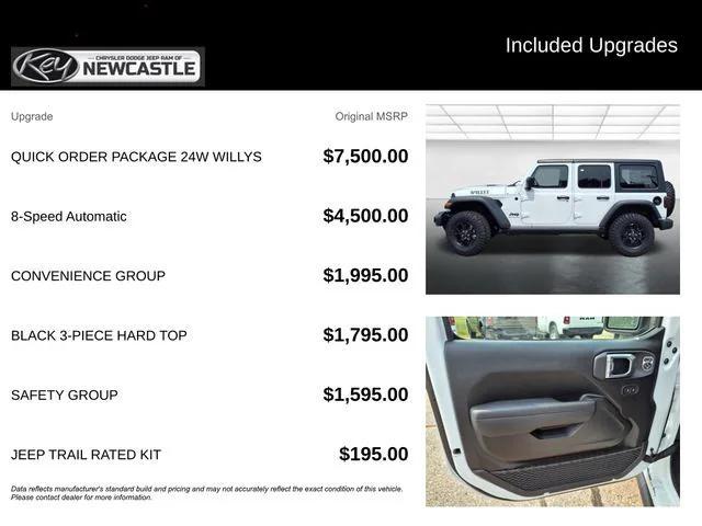 new 2025 Jeep Wrangler car, priced at $46,270