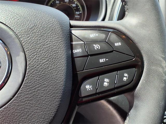 used 2023 Jeep Cherokee car, priced at $21,500
