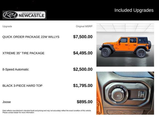 new 2025 Jeep Wrangler car, priced at $46,875