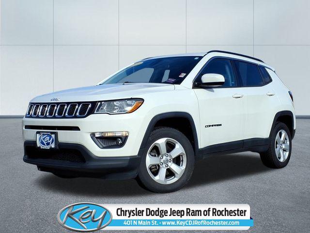 used 2021 Jeep Compass car, priced at $18,660