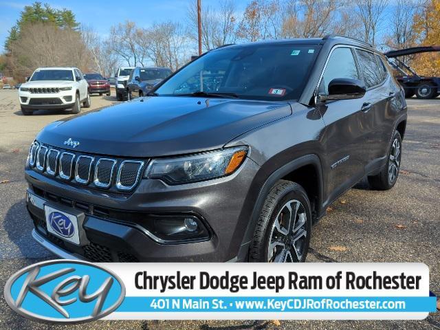 used 2022 Jeep Compass car, priced at $20,499