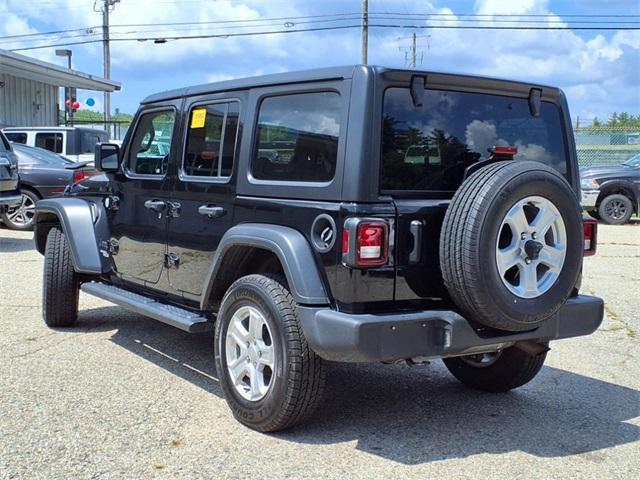 used 2021 Jeep Wrangler Unlimited car, priced at $31,195
