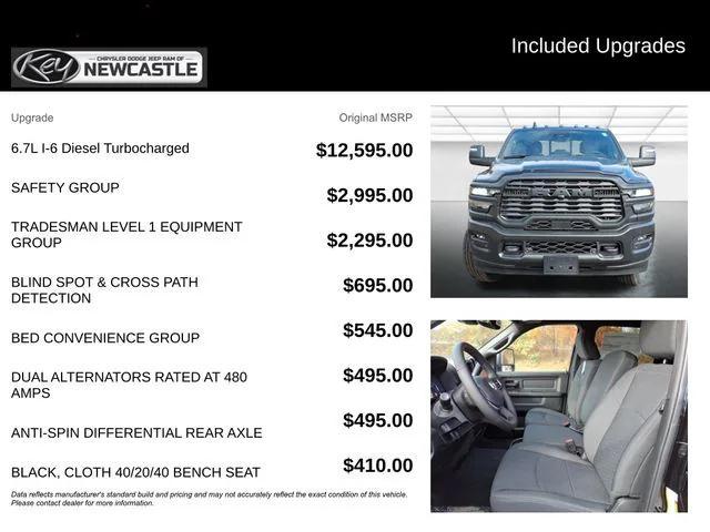 new 2025 Ram 2500 car, priced at $67,100