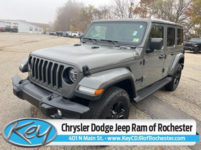 used 2021 Jeep Wrangler Unlimited car, priced at $34,795