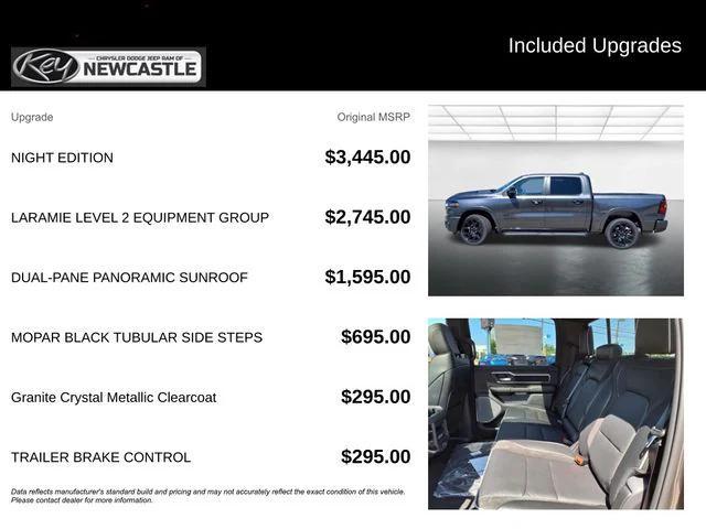 new 2026 Ram 1500 car, priced at $62,545