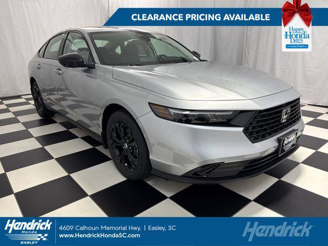new 2025 Honda Accord car, priced at $30,435