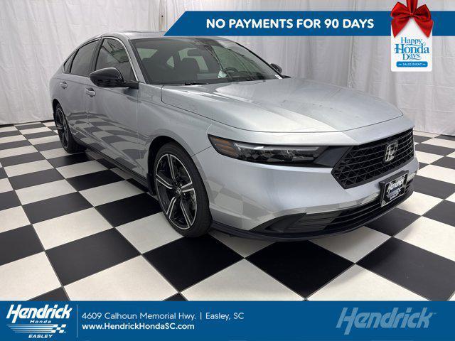 new 2025 Honda Accord Hybrid car, priced at $33,384