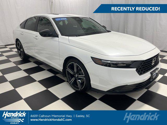 used 2024 Honda Accord Hybrid car, priced at $31,061