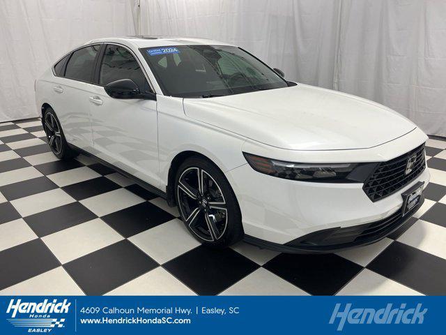 used 2024 Honda Accord Hybrid car, priced at $32,524