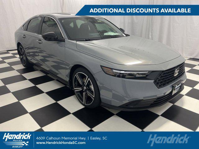 new 2024 Honda Accord Hybrid car, priced at $33,945