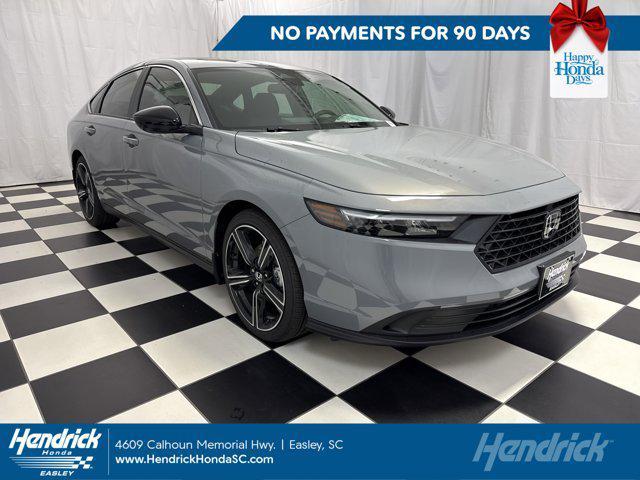 new 2025 Honda Accord Hybrid car, priced at $33,771