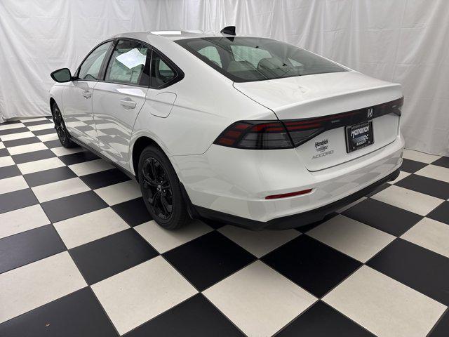 new 2025 Honda Accord car, priced at $30,866