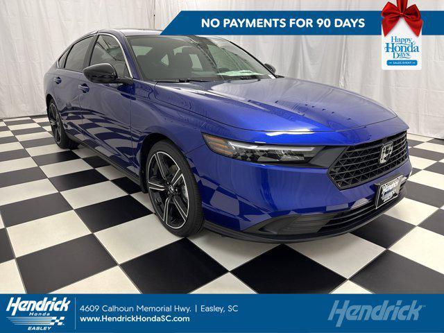 new 2025 Honda Accord Hybrid car, priced at $33,771
