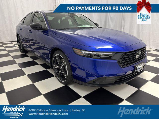 new 2025 Honda Accord Hybrid car, priced at $33,771