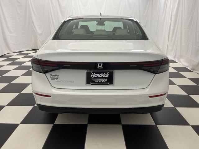 new 2025 Honda Accord car, priced at $29,845