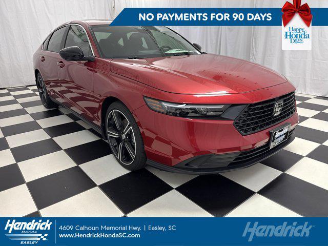 new 2025 Honda Accord Hybrid car, priced at $33,771