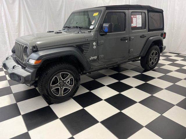 used 2019 Jeep Wrangler Unlimited car, priced at $26,475