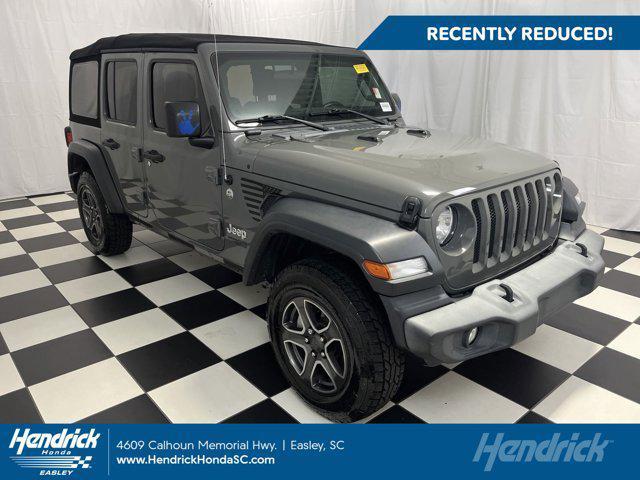 used 2019 Jeep Wrangler Unlimited car, priced at $25,475