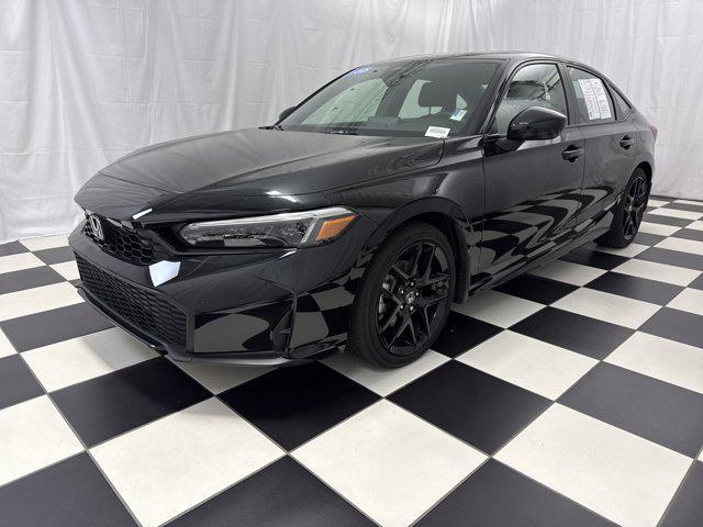 used 2025 Honda Civic Hybrid car, priced at $29,178