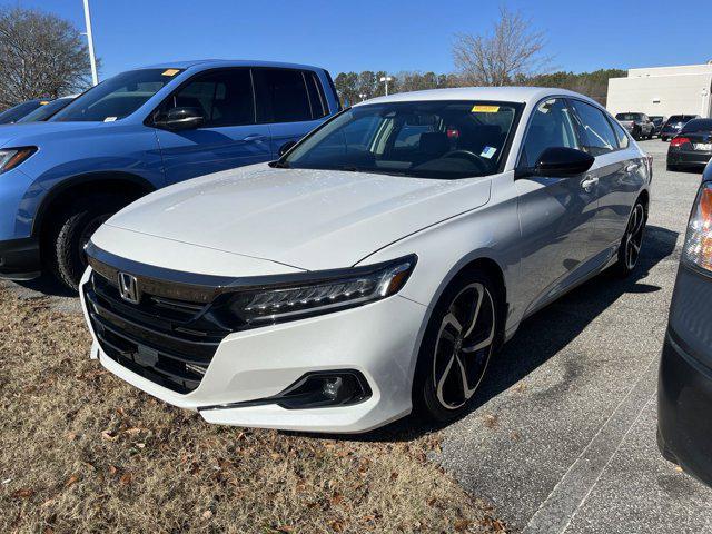 used 2022 Honda Accord car, priced at $27,399