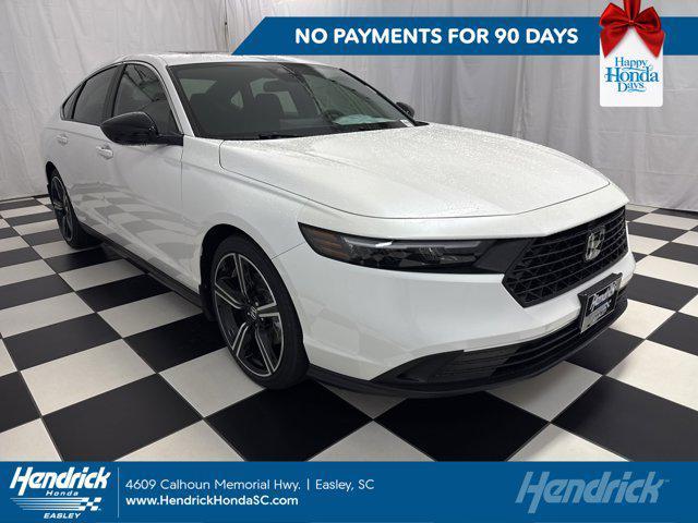 new 2025 Honda Accord Hybrid car, priced at $33,771