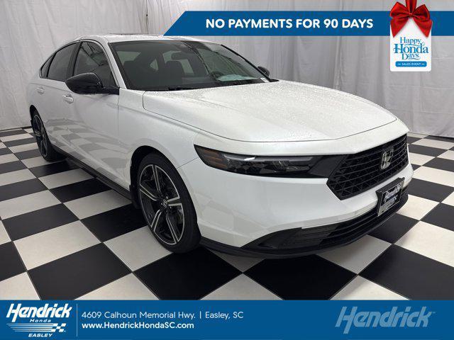 new 2025 Honda Accord Hybrid car, priced at $33,771