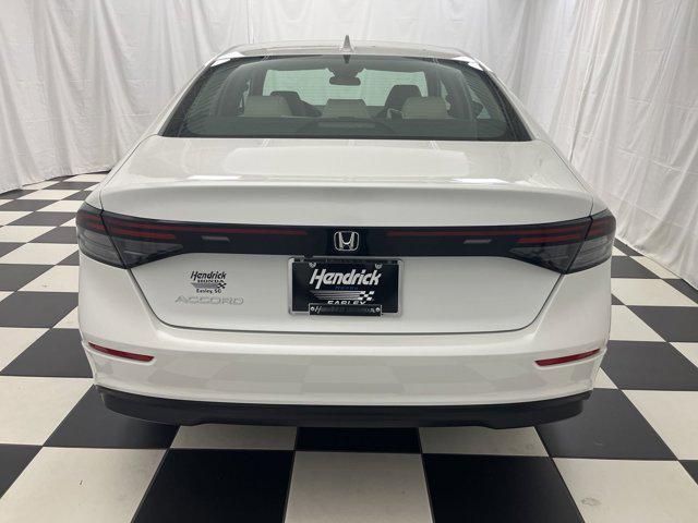 new 2025 Honda Accord car, priced at $29,845