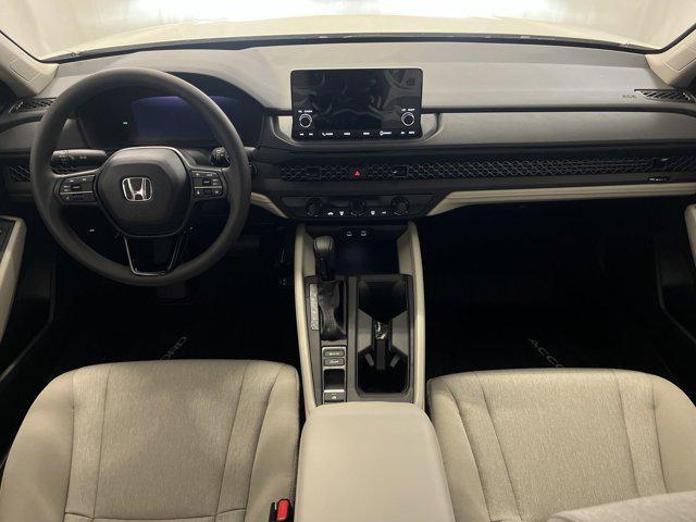 new 2025 Honda Accord car, priced at $29,845