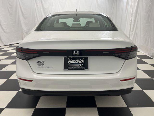 new 2024 Honda Accord car, priced at $28,445