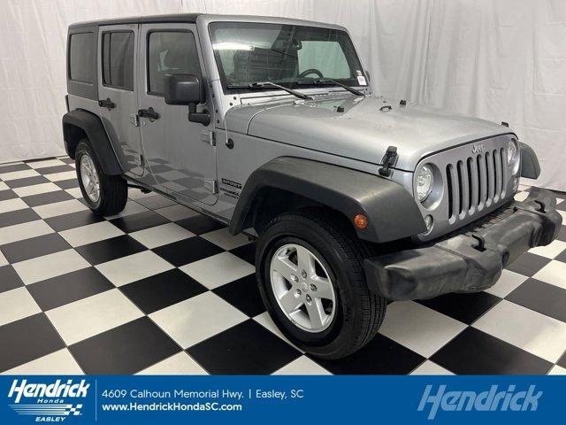 used 2015 Jeep Wrangler Unlimited car, priced at $17,295