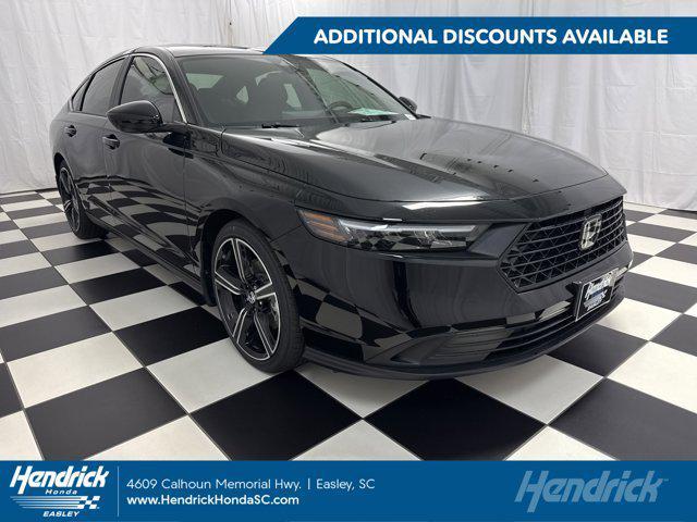 new 2025 Honda Accord Hybrid car, priced at $33,339