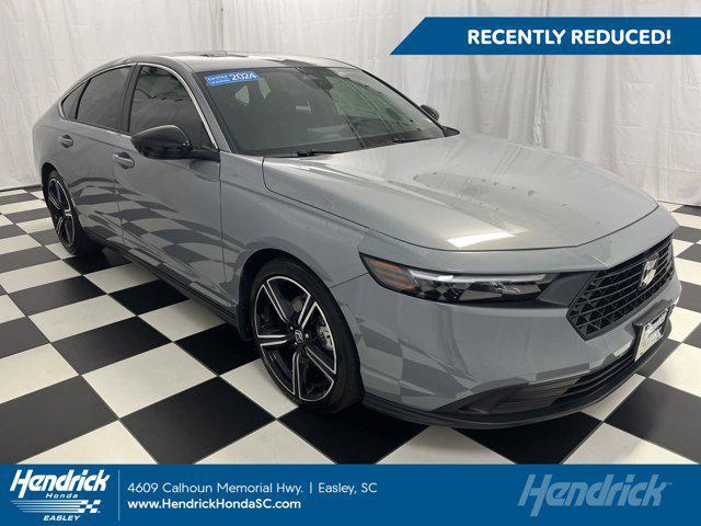 used 2024 Honda Accord Hybrid car, priced at $30,715