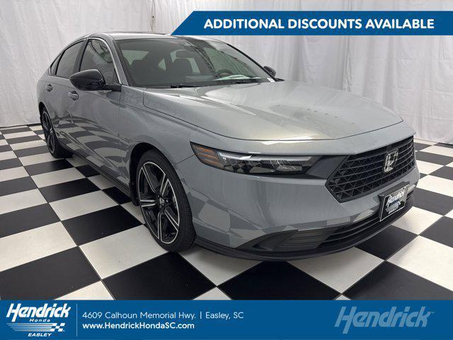 new 2025 Honda Accord Hybrid car, priced at $33,771