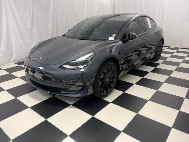 used 2023 Tesla Model 3 car, priced at $35,525