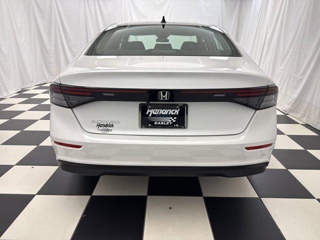 new 2025 Honda Accord car, priced at $30,866