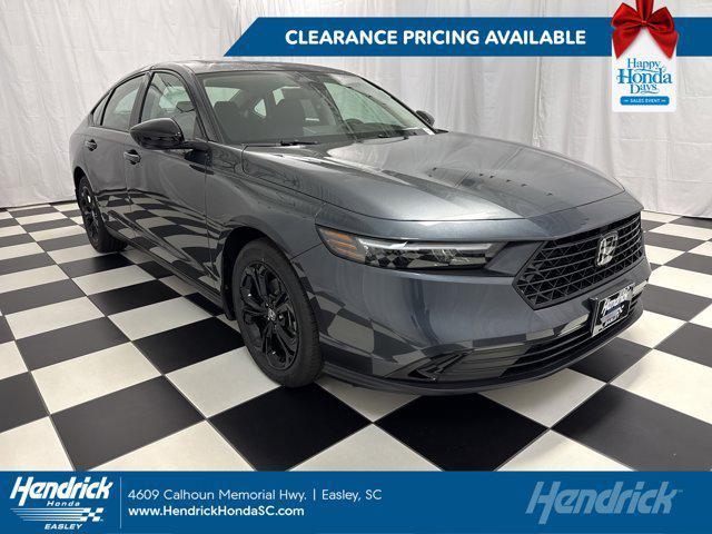 new 2025 Honda Accord car, priced at $30,435