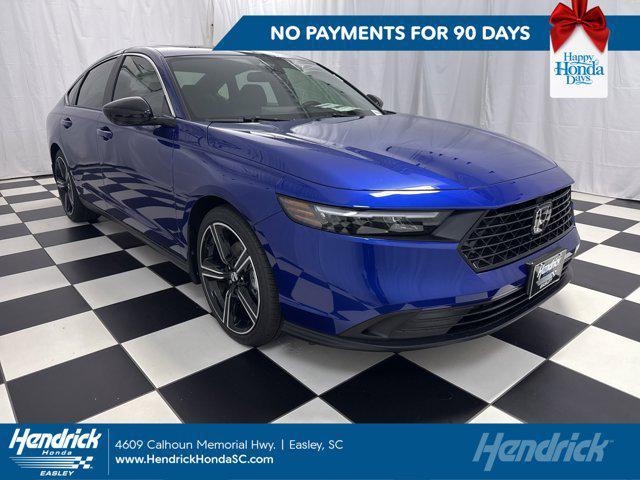 new 2025 Honda Accord Hybrid car, priced at $33,771