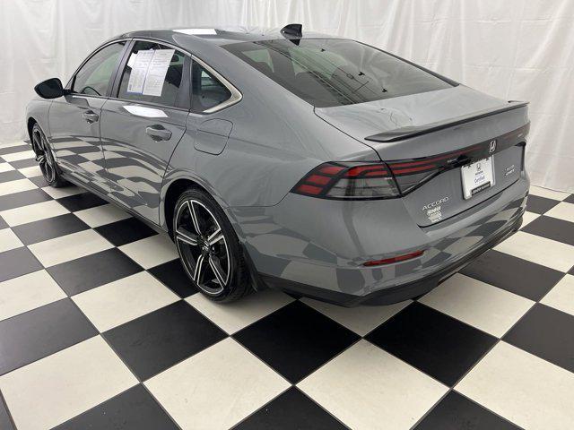 used 2023 Honda Accord Hybrid car, priced at $29,415