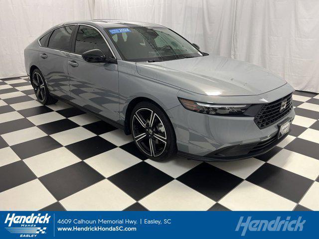 used 2024 Honda Accord Hybrid car, priced at $32,072