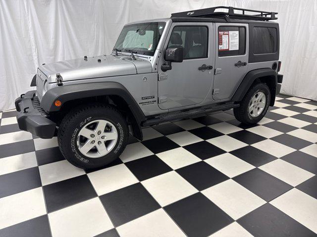 used 2017 Jeep Wrangler Unlimited car, priced at $17,149