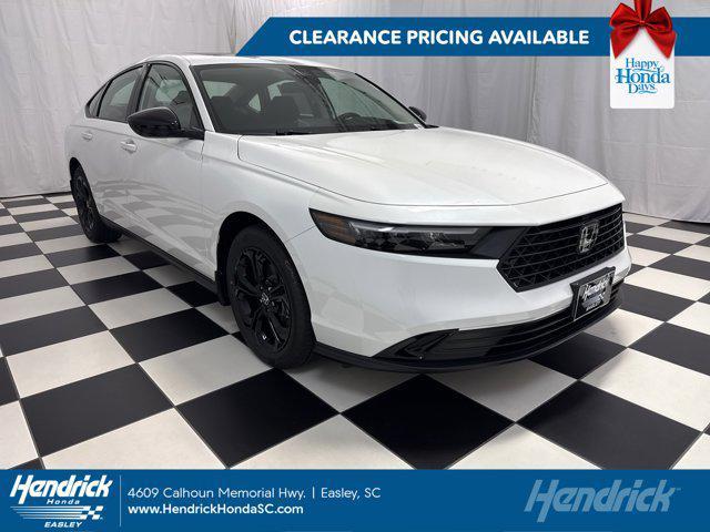 new 2025 Honda Accord car, priced at $30,866