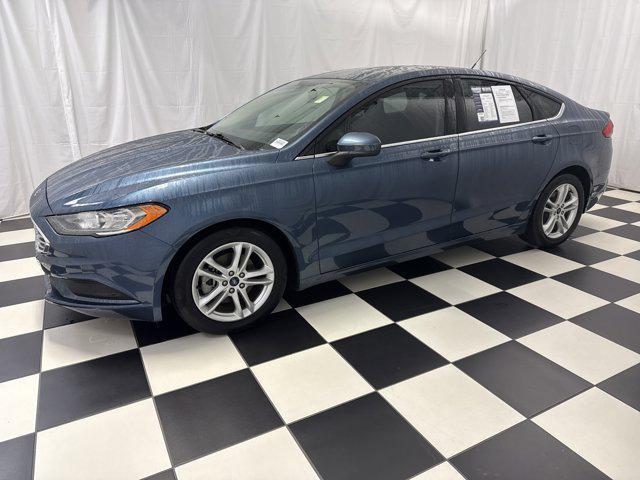 used 2018 Ford Fusion car, priced at $17,149