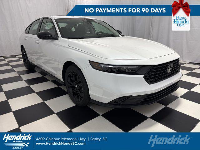 new 2025 Honda Accord car, priced at $30,866