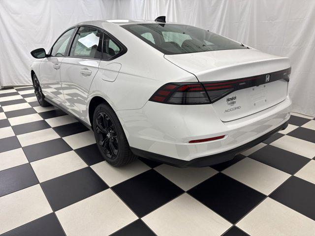 new 2025 Honda Accord car, priced at $30,866
