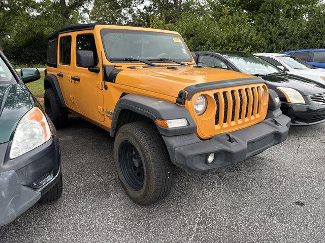 used 2021 Jeep Wrangler Unlimited car, priced at $27,000